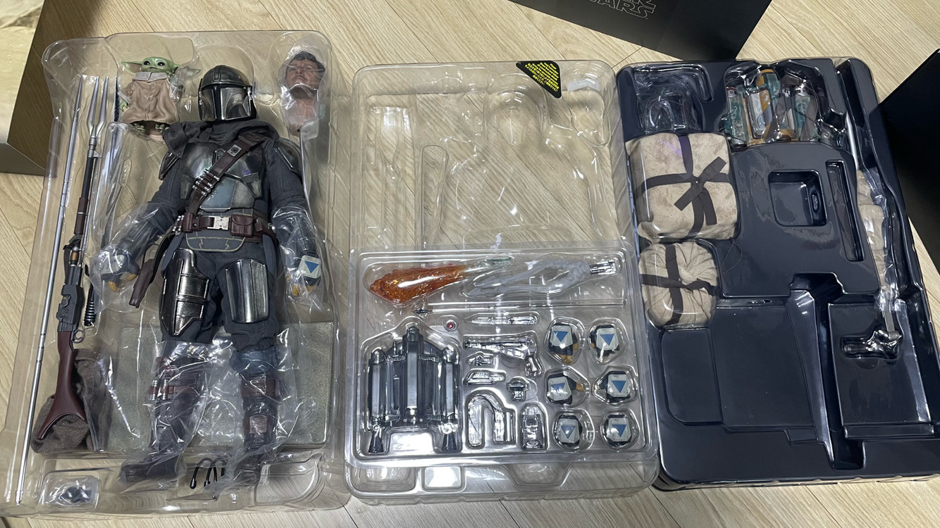 핫토이 만달로리안 디럭스 보부상 버전 tms052--2