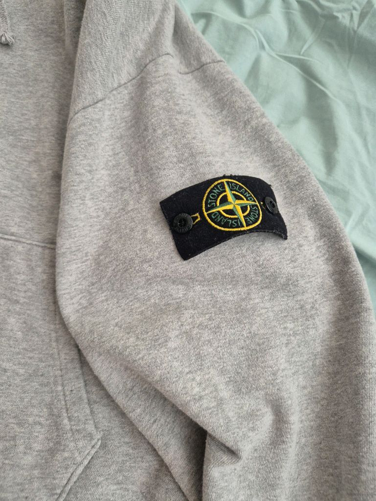 스톤아일랜드 회색 후드!최상품! 이미지