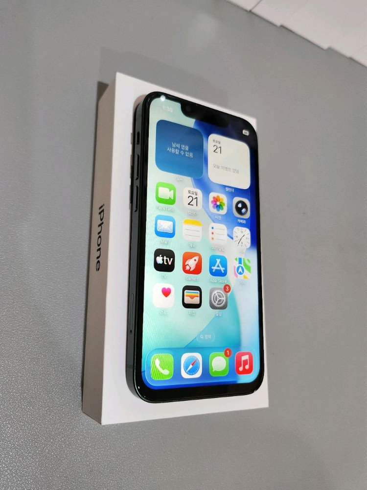 아이폰13미니 128GB 그린 효율[100%] (박스포함) 이미지