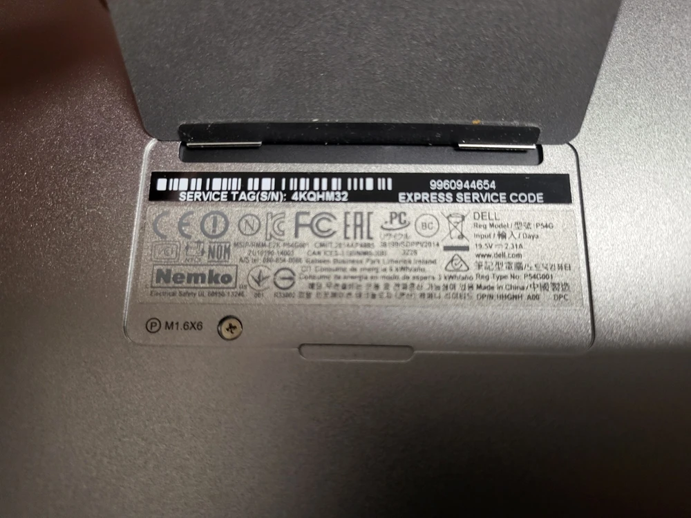 DELL XPS 13 터치 노트북 중고판매 이미지