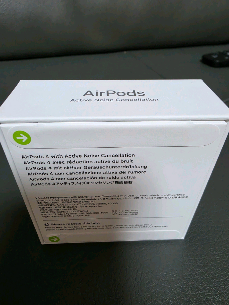 에어팟4세대 노이즈캔슬링 ANC 미개봉 새상품 판매--2