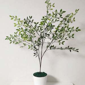 새상품)이케아화분 싱그러운 화초 조화