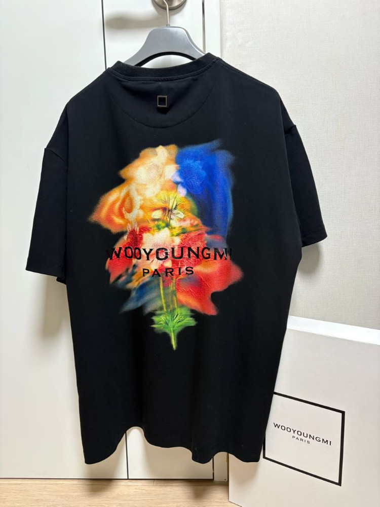 (정품, 50사이즈) 우영미 플라워 반팔티 이미지