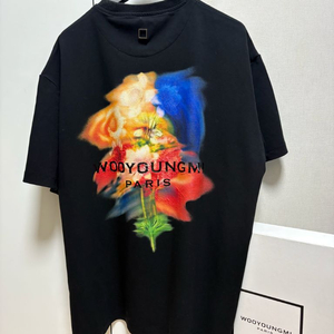 (정품, 50사이즈) 우영미 플라워 반팔티 이미지