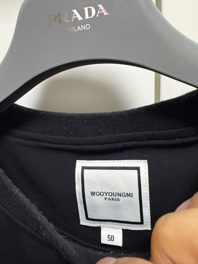 (정품, 50사이즈) 우영미 플라워 반팔티 이미지