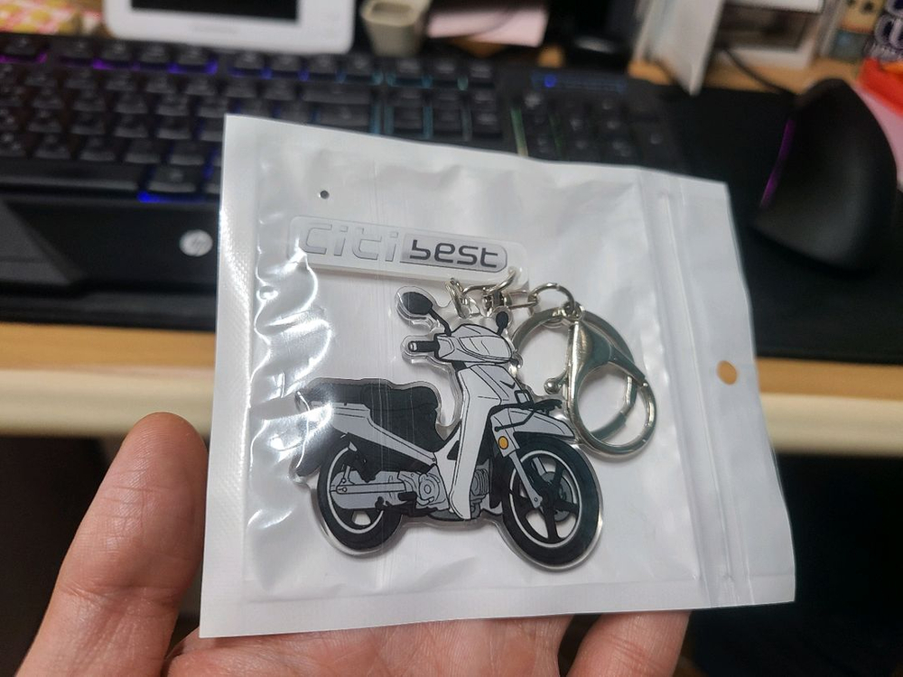 시티베스트 키링 열쇄고리 씨티 오토바이 이미지