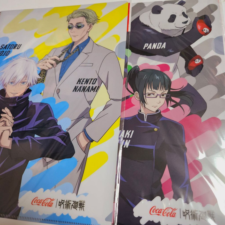 [미개봉/세트]주술회전 굿즈 클리어파일 3종 이미지