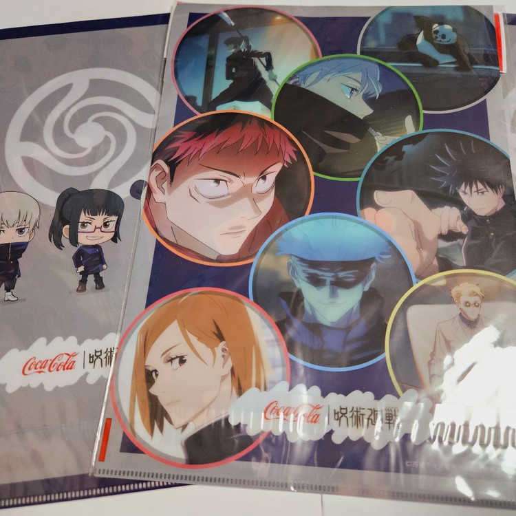 [미개봉/세트]주술회전 굿즈 클리어파일 3종 이미지