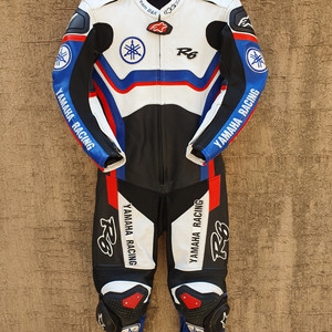 야마하 R6 오토바이 바이크 원피스 슈트 (EU 46~48)