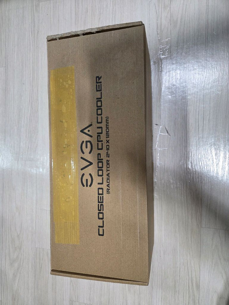 EVGA CLC 240MM CPU liquid cooler, 수냉 쿨러 이미지
