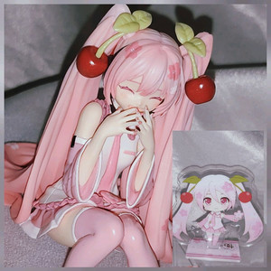 하츠네 미쿠 사쿠라 미쿠 2024 누들스토퍼 피규어 아크릴스탠드 일괄 이미지