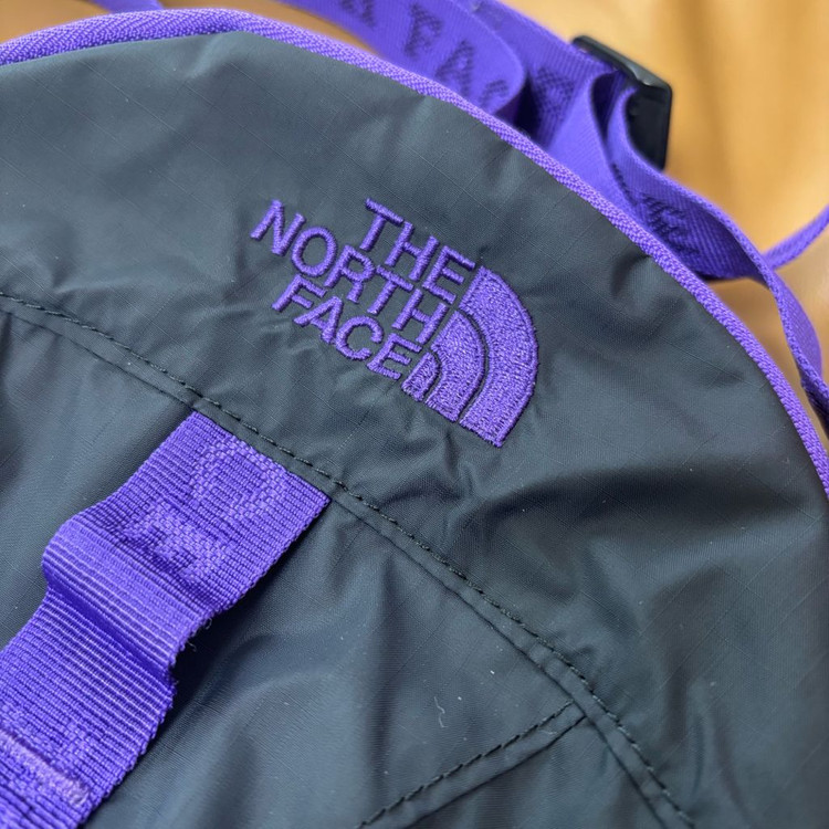 나나미카 노스페이스 퍼플라벨 샤코슈 크로스백 가방 퍼플 블랙 이미지