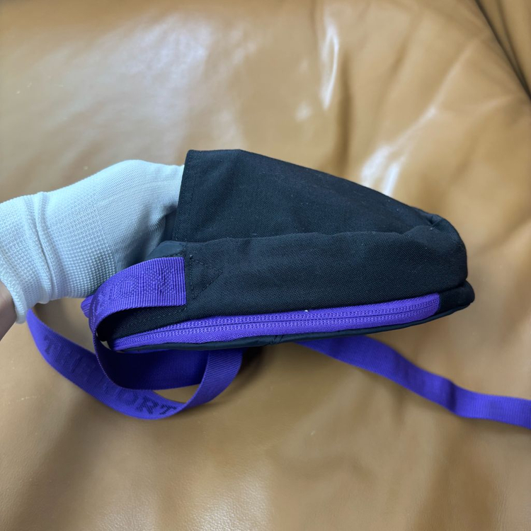 나나미카 노스페이스 퍼플라벨 샤코슈 크로스백 가방 퍼플 블랙 이미지