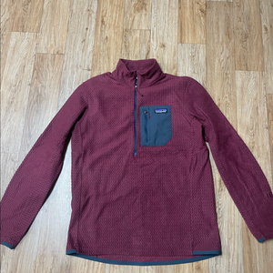 파타고니아 r1에어 짚넥 m