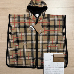 버버리 키즈 판초 케이프(망토) 사이즈L