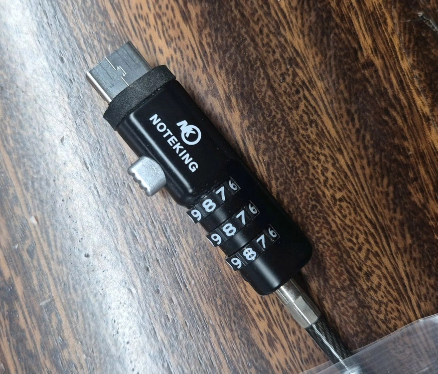[새제품] NOTEKING 노트북 USB 도난방지 케이블락, 켄싱턴락 이미지