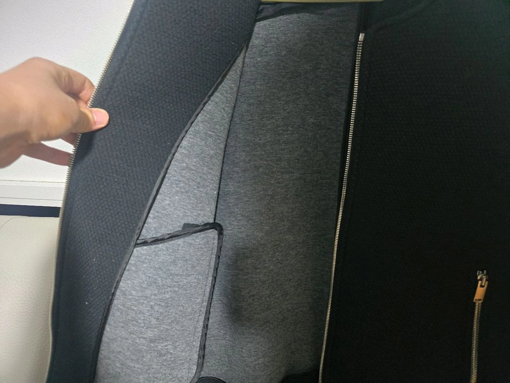 시스템 옴므 블랙 블루종 자켓 95 이미지