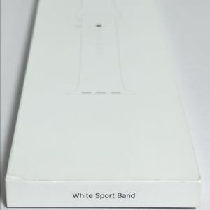 애플워치 화이트 스포츠밴드