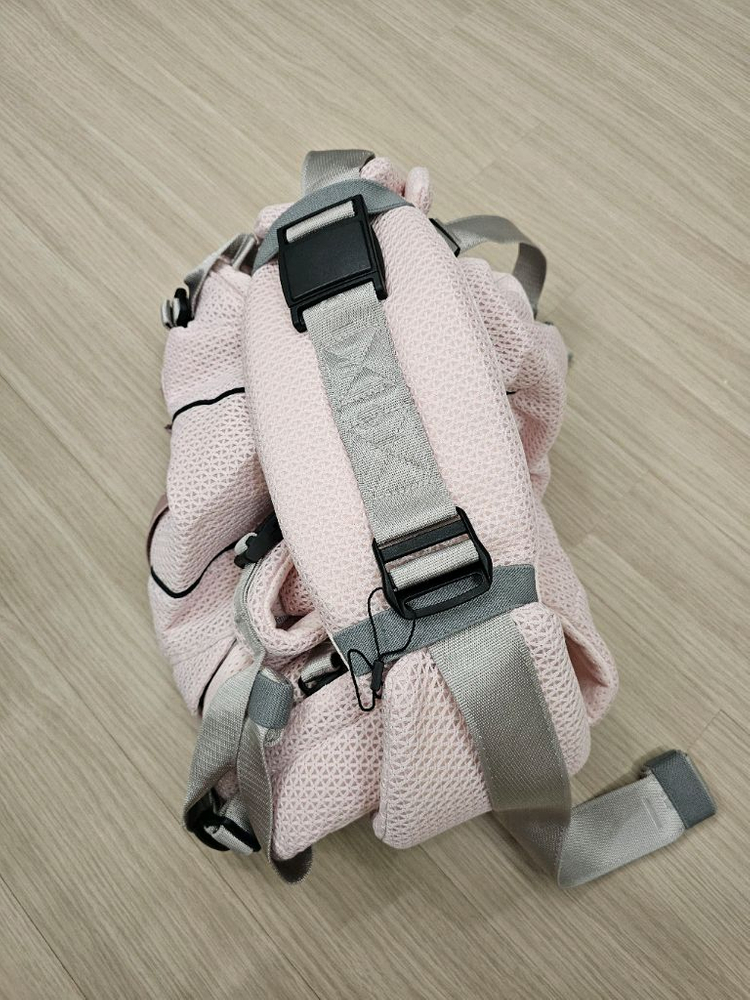 [네고칼차단] 끌라미엘 원터치 캐리어 3D매쉬 아기띠 이미지