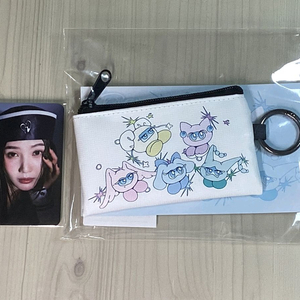 레드벨벳 코스믹 파우치 키링 조이 포카 포토카드 세트 이미지