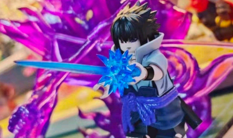 레고 나루토 커스텀 피규어 판매합니다 오렌지 사스케v1 이미지