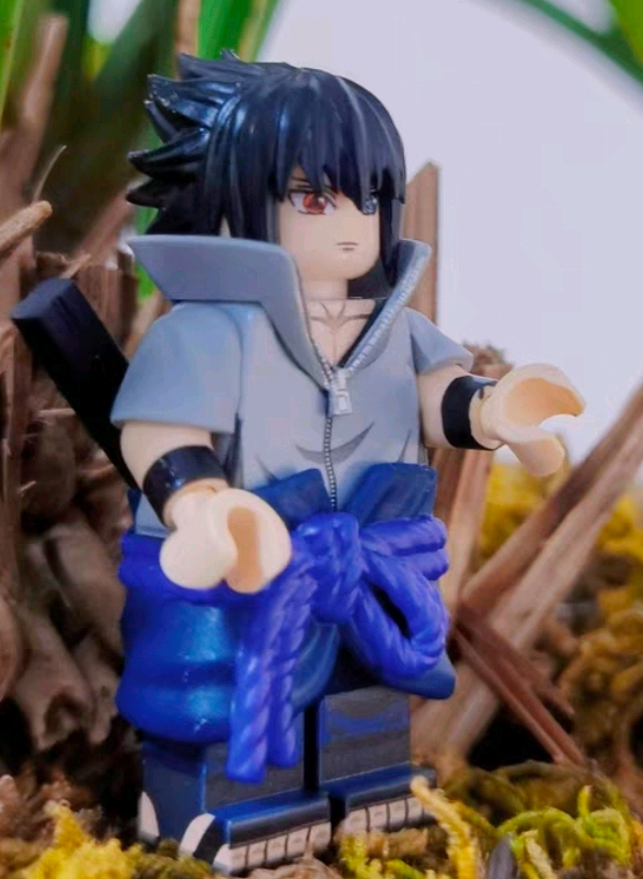 레고 나루토 커스텀 피규어 판매합니다 오렌지 사스케v1 이미지