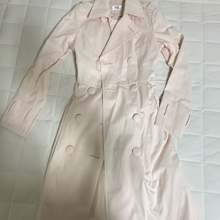 RF 핑크 트렌치코트--0