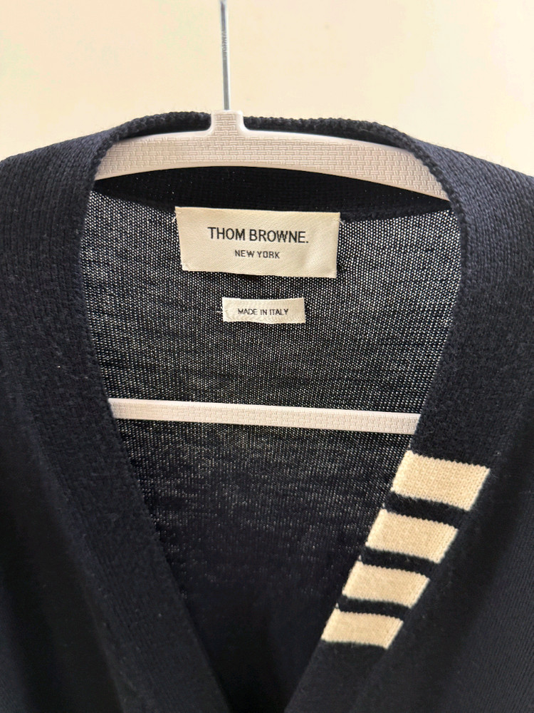 톰브라운 넥사선 오버핏 가디건 백화점판 1사이즈--2