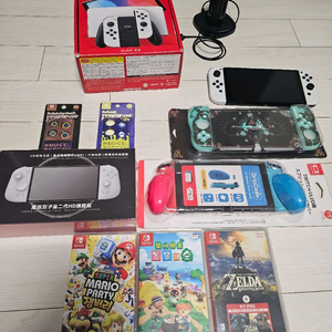 닌텐도 스위치 oled 화이트 이미지