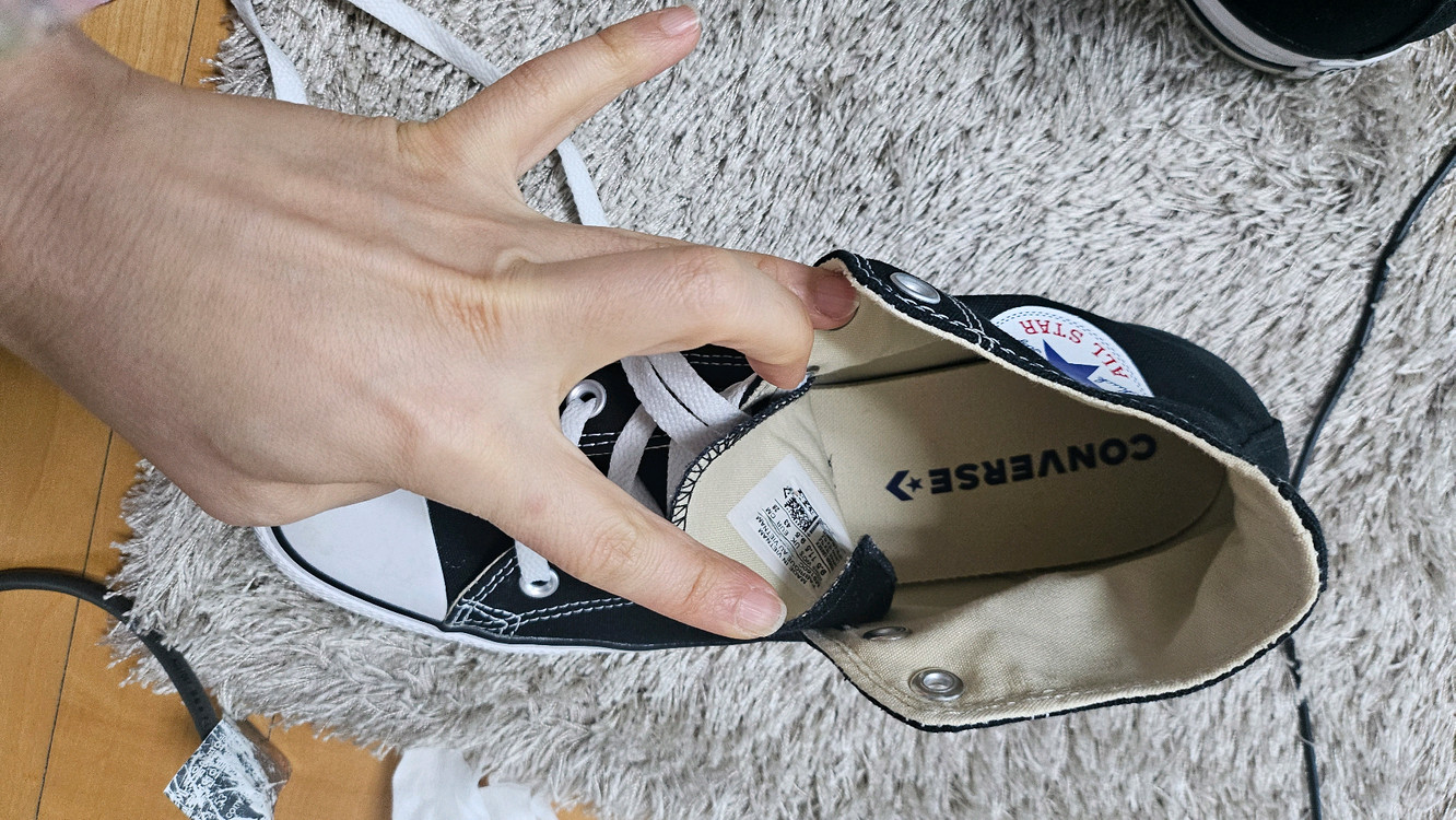 컨버스 척테일러 올스타 하이 블랙--1