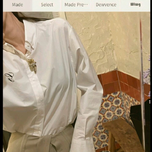 고걸 연보라 셔츠 이미지