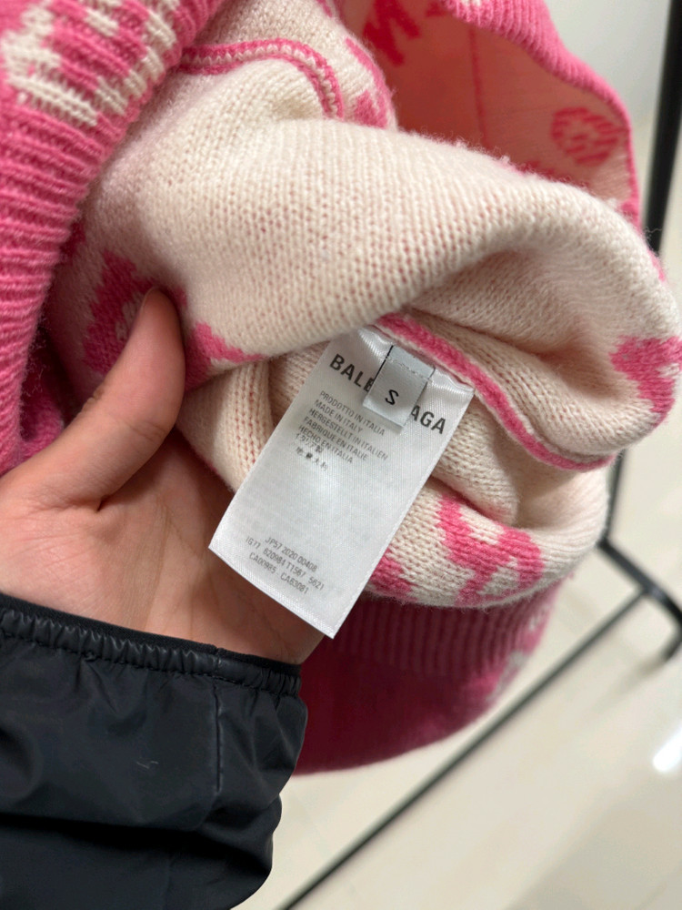 발렌시아가 멀티로고 롱 가디건 S--3