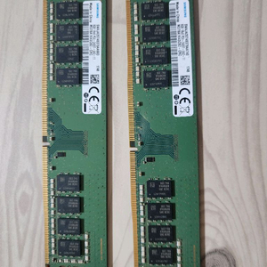 8GB 1RX8 PC4-2400T- UA2-11 8Gx2개 이미지