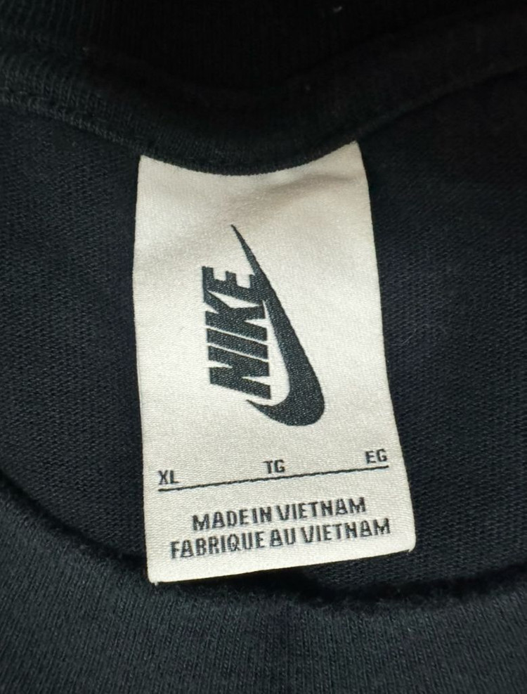 [XL] 105-110 나이키 스투시 월드투어 티셔츠 블랙 - US/EU 이미지