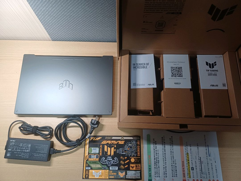 [S급/풀박스]ASUS TUF F17 (RTX 4070 /i7-13620H/32GB RAM/1TB/WIN11pro) 이미지