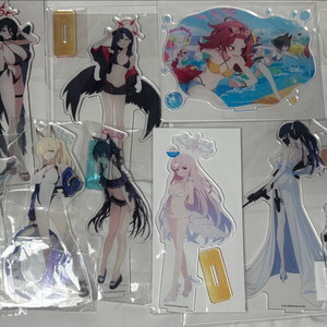 블루아카이브 아크릴 굿즈 처분 이미지