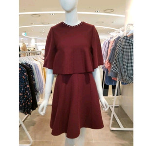 ( 정가26만)올리브데올리브 케이프 원피스 ( 러블리)