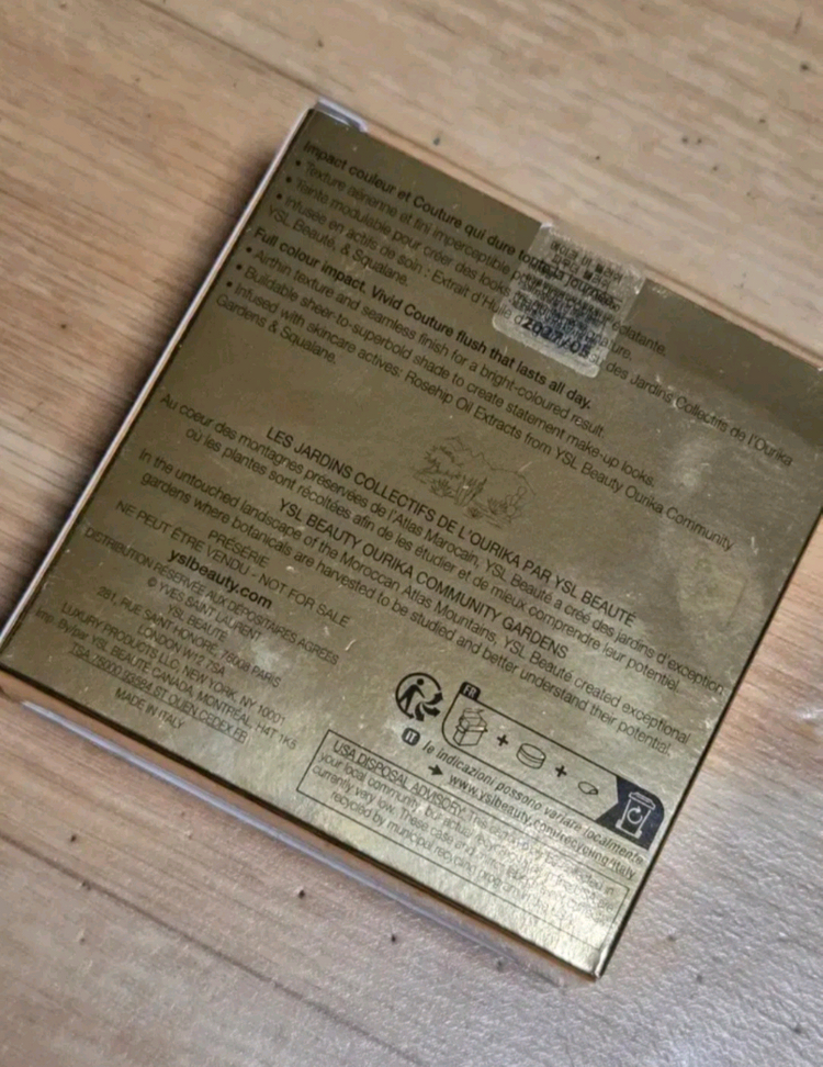 (미개봉)입생로랑 메이크미 블러쉬,블러셔 06 로즈헤이즈--1