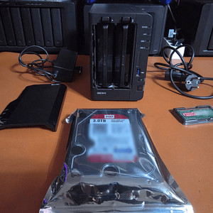 시놀로지 DS216+II + WD RED 3TB 이미지