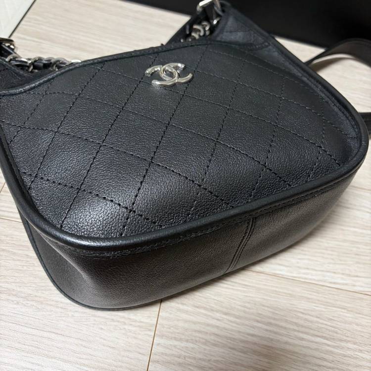 샤넬 25번대 블랙 시즌백 (에블린st) 이미지