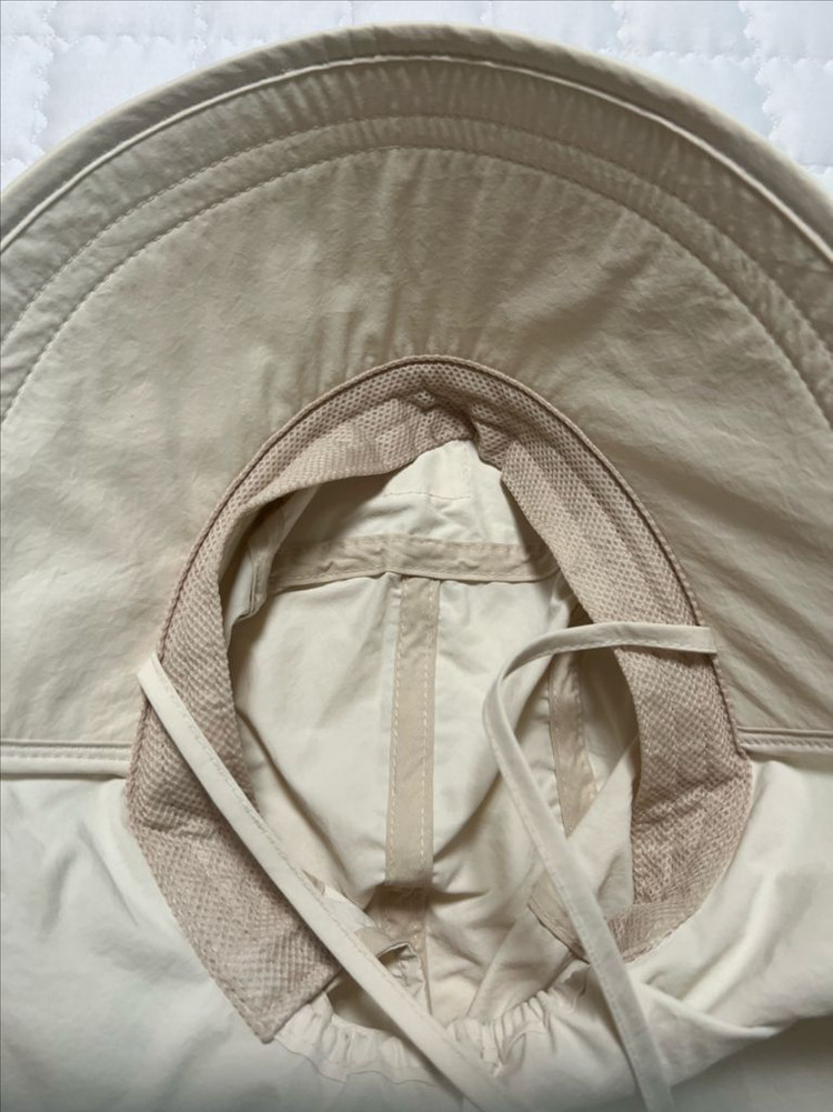 마더웍스 썬캡 키즈모자 크림 이미지