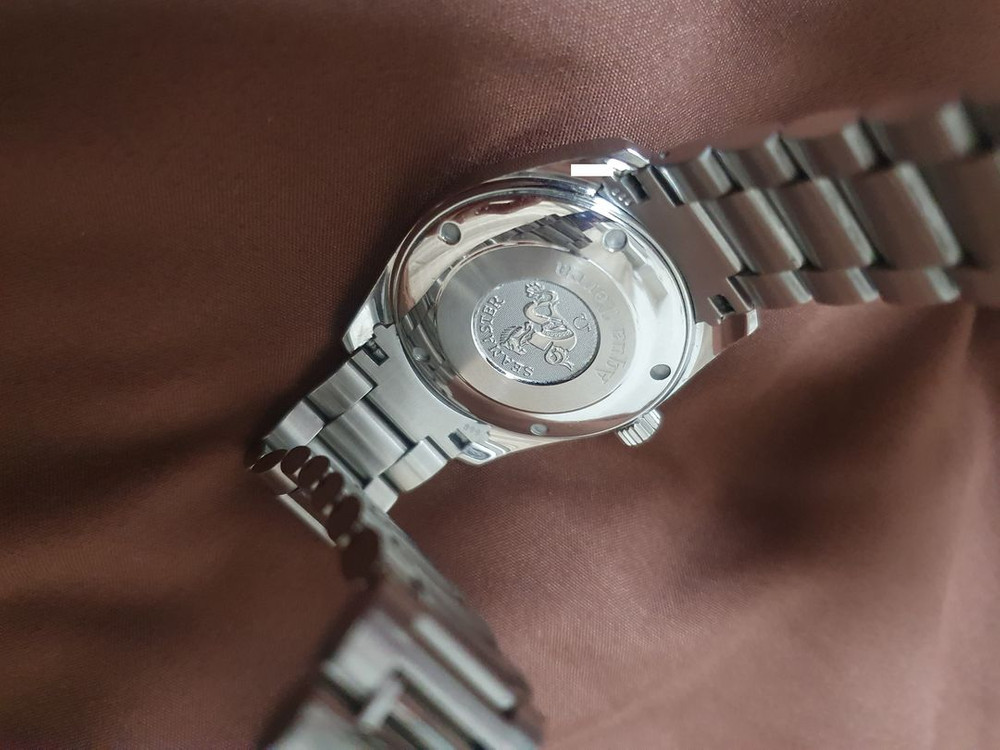 오메가 씨마스터 아쿠아테라 블랙 쿼츠 36미리 검판 이미지