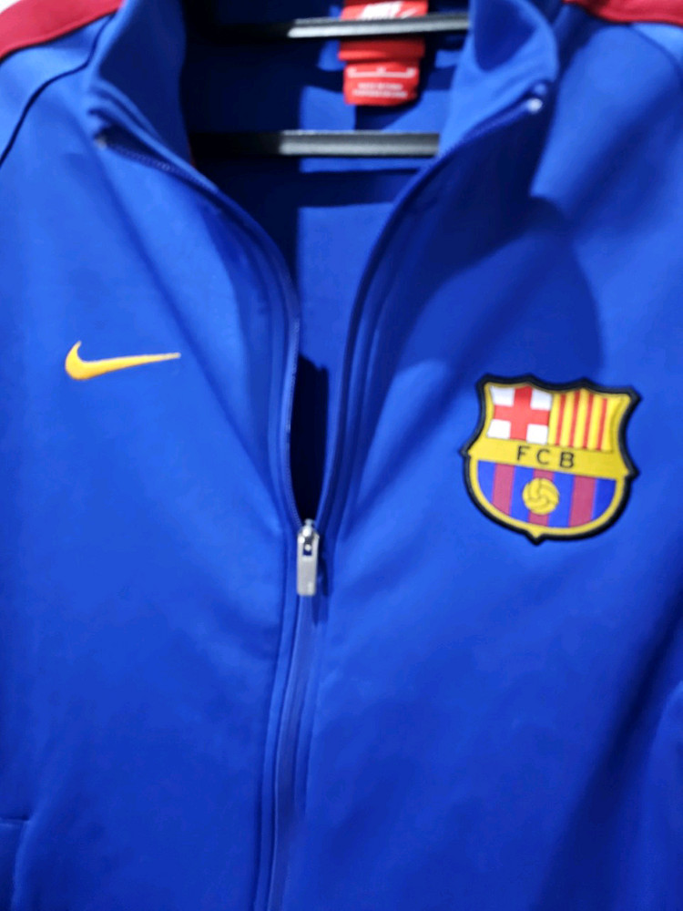 나이키 FC바르셀로나 유니폼 트랙탑 져지집업 95 / M 이미지