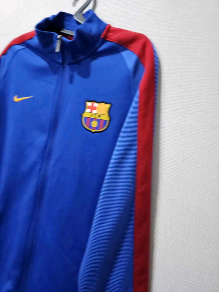나이키 FC바르셀로나 유니폼 트랙탑 져지집업 95 / M 이미지
