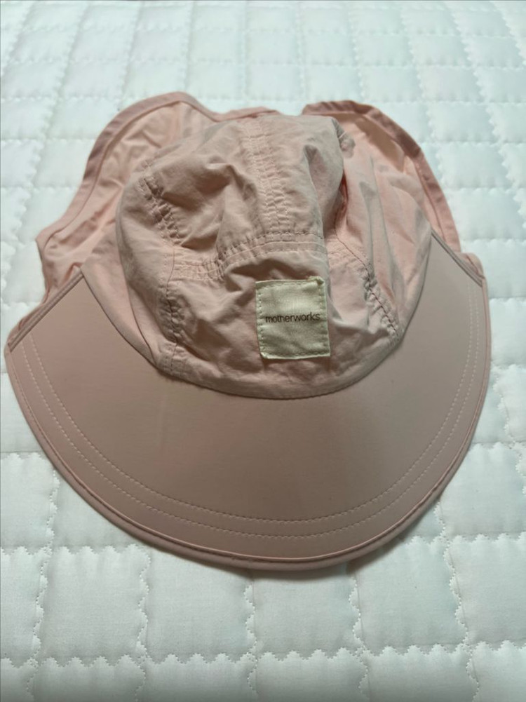 마더웍스 썬캡 키즈모자 핑크 이미지