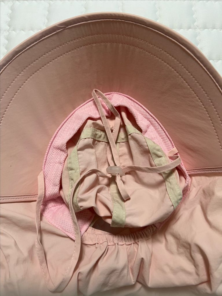 마더웍스 썬캡 키즈모자 핑크 이미지