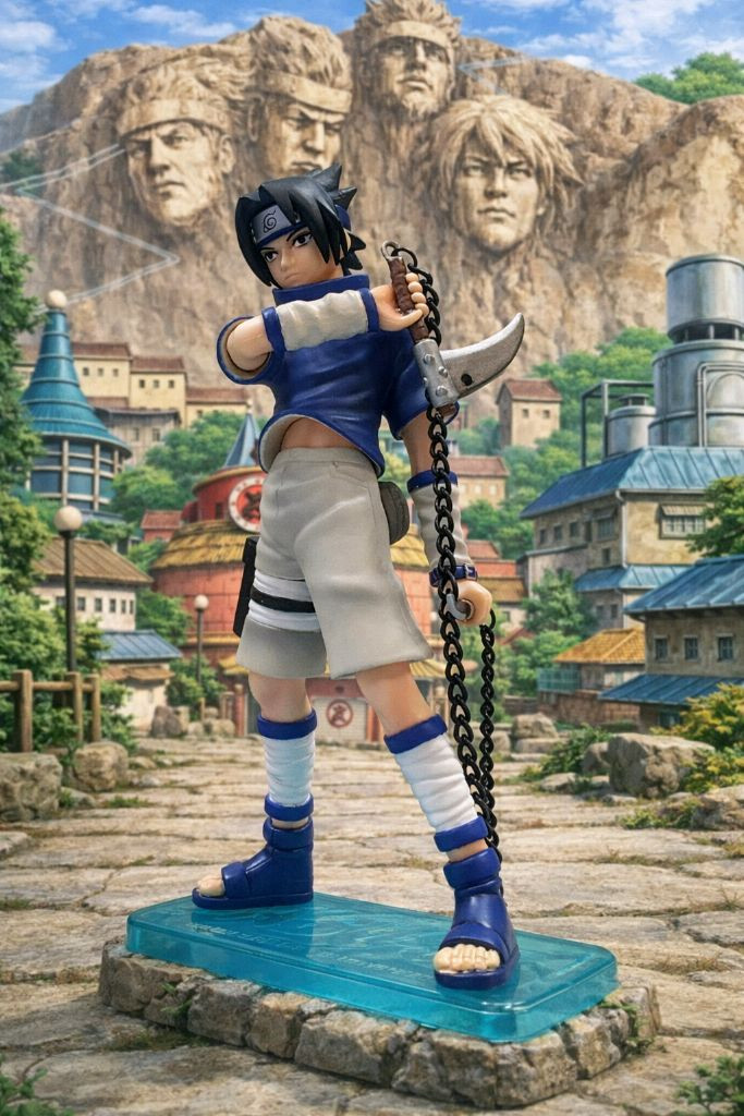 메가하우스 나루토 콜렉티브파일DX 우치하 사스케피규어 이미지