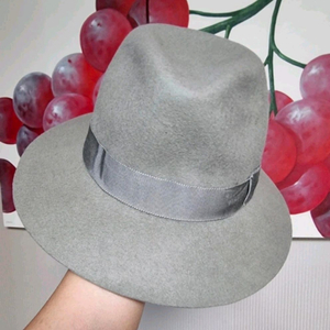 카시라 CA4LA 고급 양모 펠터 페도라 55~57cm 남여공용 모자 이미지