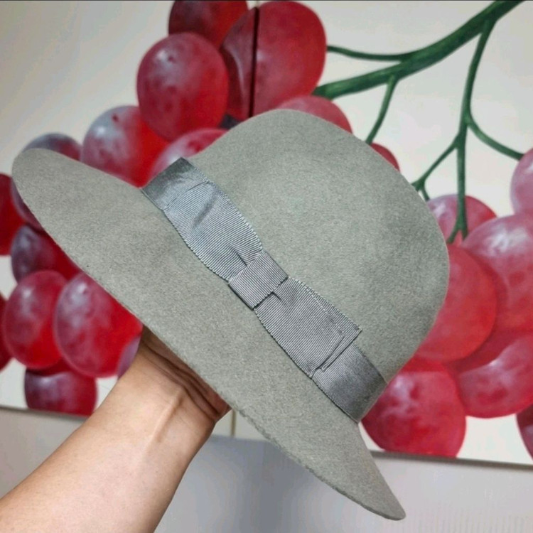 카시라 CA4LA 고급 양모 펠터 페도라 55~57cm 남여공용 모자 이미지