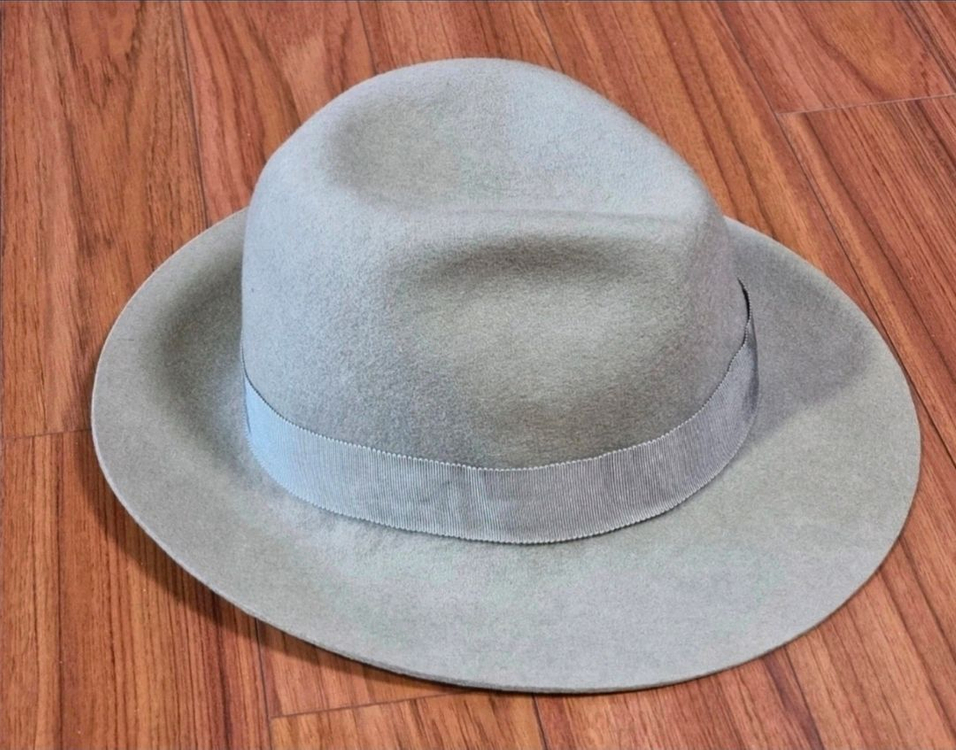 카시라 CA4LA 고급 양모 펠터 페도라 55~57cm 남여공용 모자 이미지